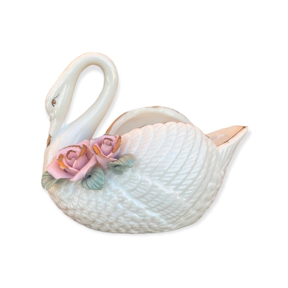 Swan trinket dish - Picture 3 of 4